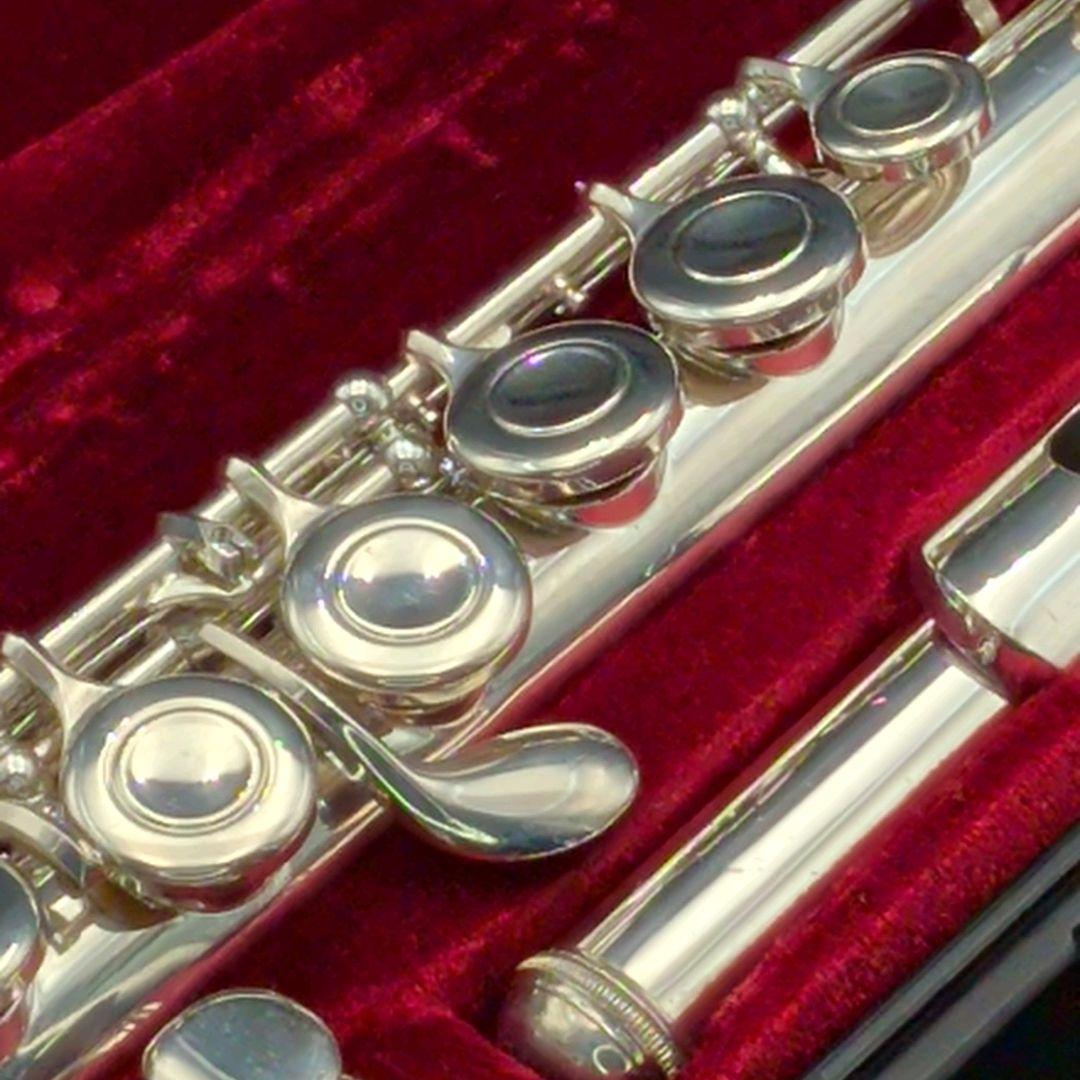 フルート　調整済　ヤマハYFL311（銀製頭部管:Eメカ：銀メッキ仕様）