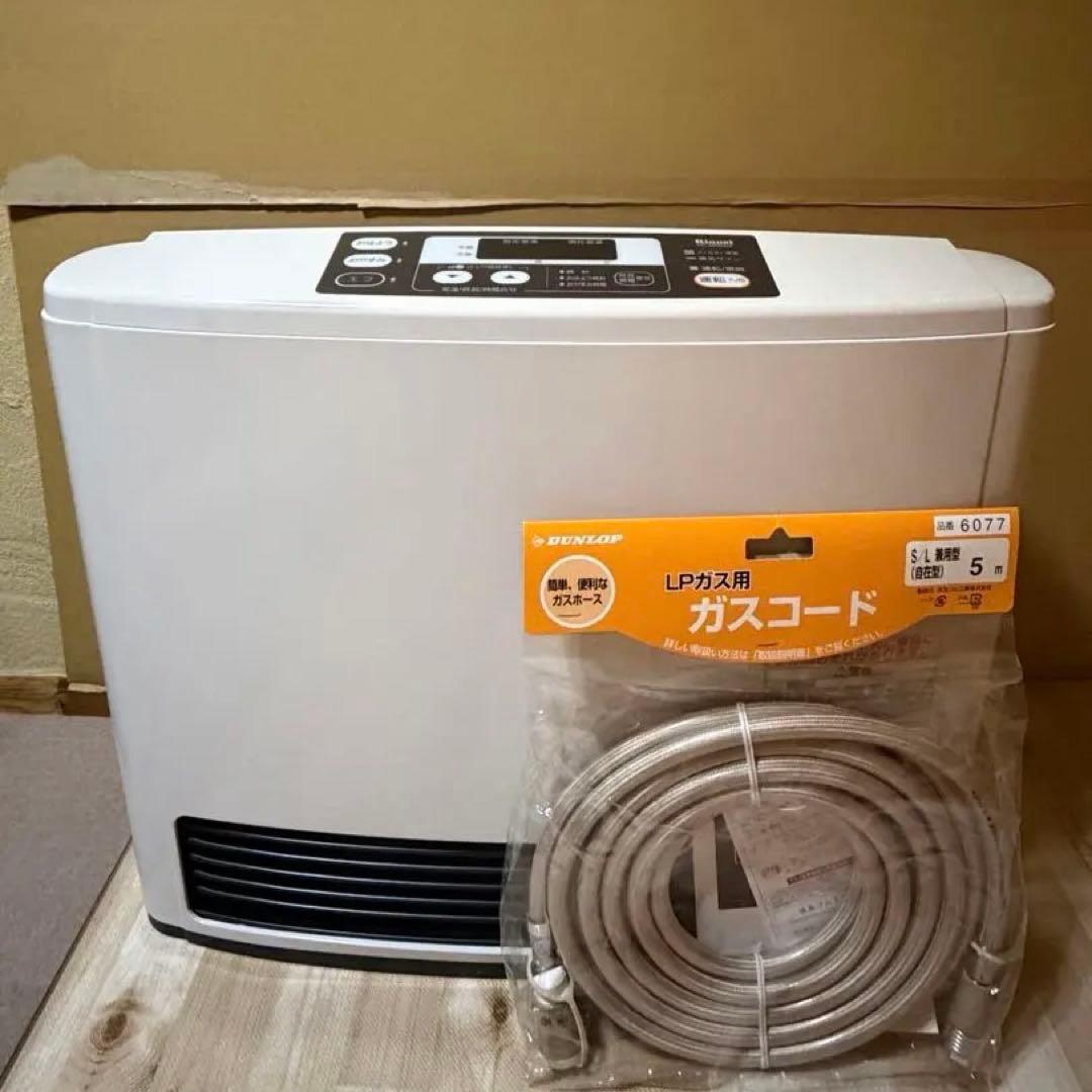 【Rinnai】未使用ガスファンヒーター