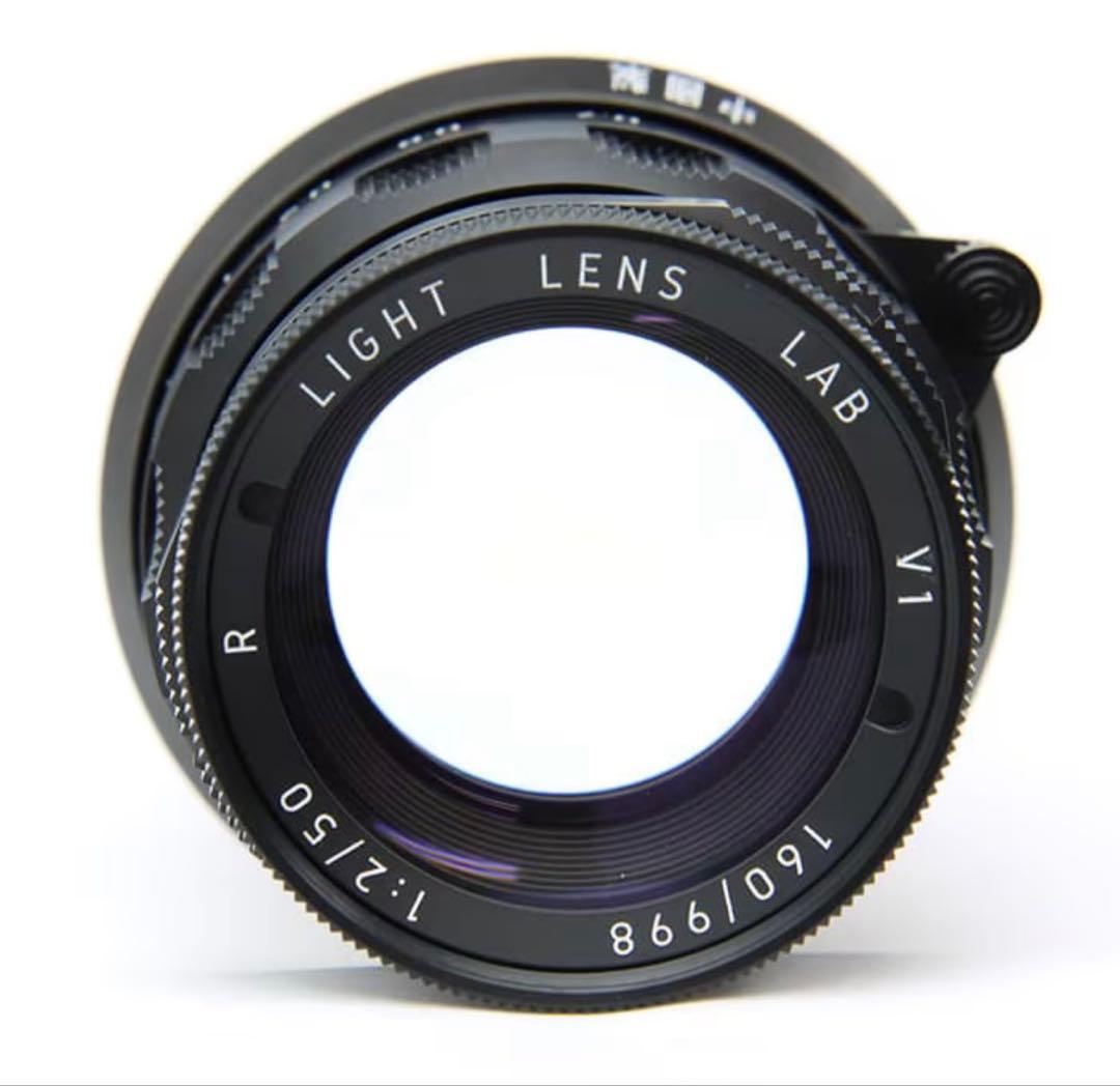 Light lens lab M 50mm F2 Rigid周リジッド ブラック