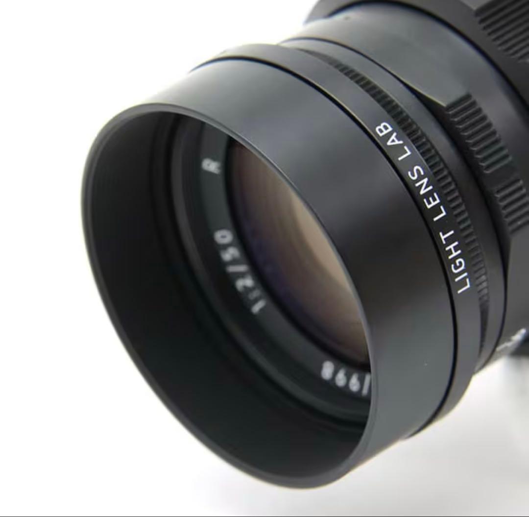 Light lens lab M 50mm F2 Rigid周リジッド ブラック