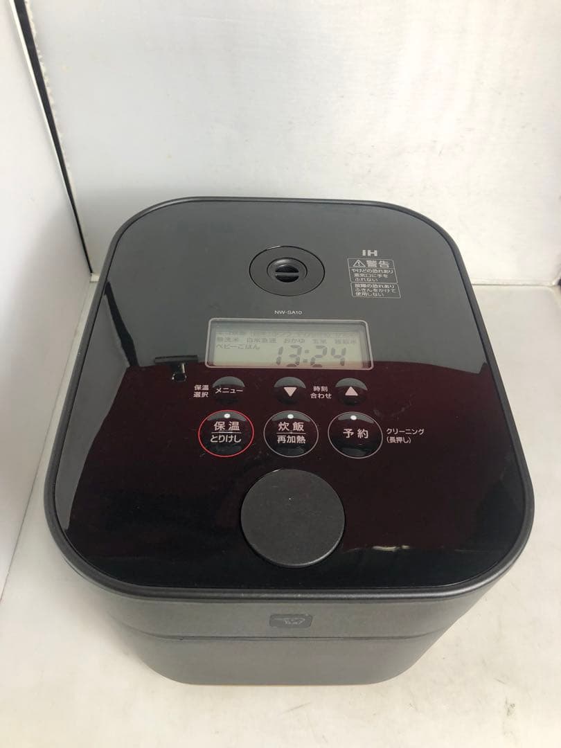 象印　IH炊飯ジャー　NW-SA10 2019年製　ブラック　OU082908