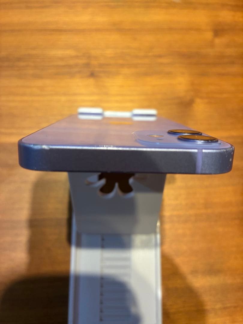 iPhone 12 mini 256GB パープル 背面割れ SIMフリー