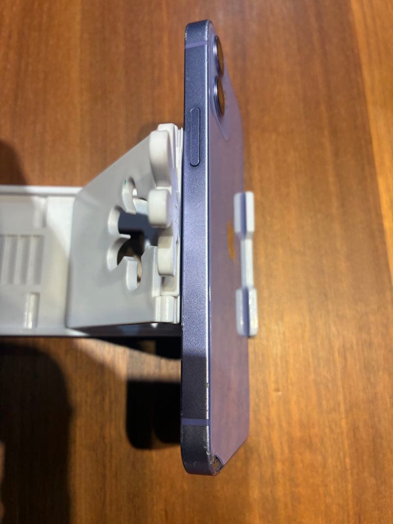 iPhone 12 mini 256GB パープル 背面割れ SIMフリー