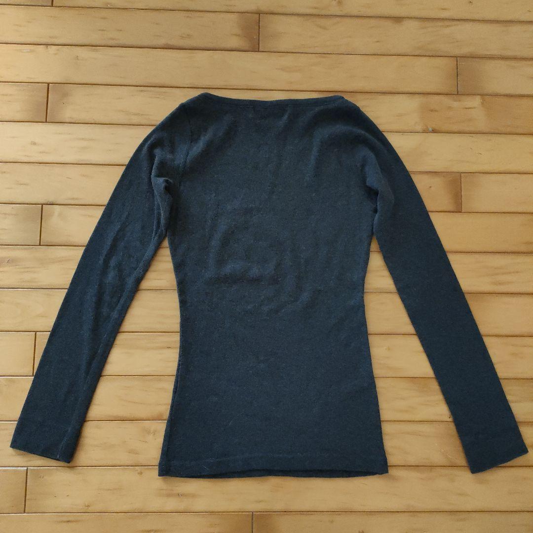 新品未使用　ヒステリックグラマー長袖Tシャツ　アンゴラ混　フリーサイズ