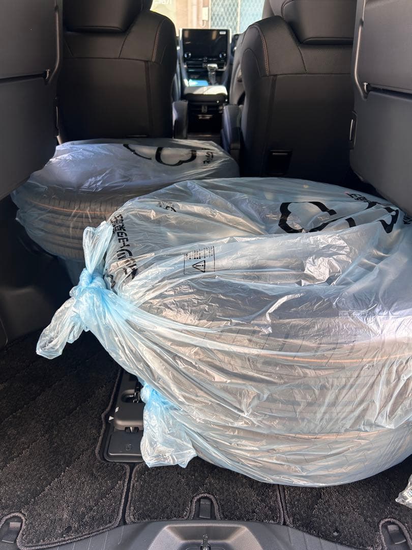 【H&T】トヨタ アルファード40 純正アルミホイール 純正外し