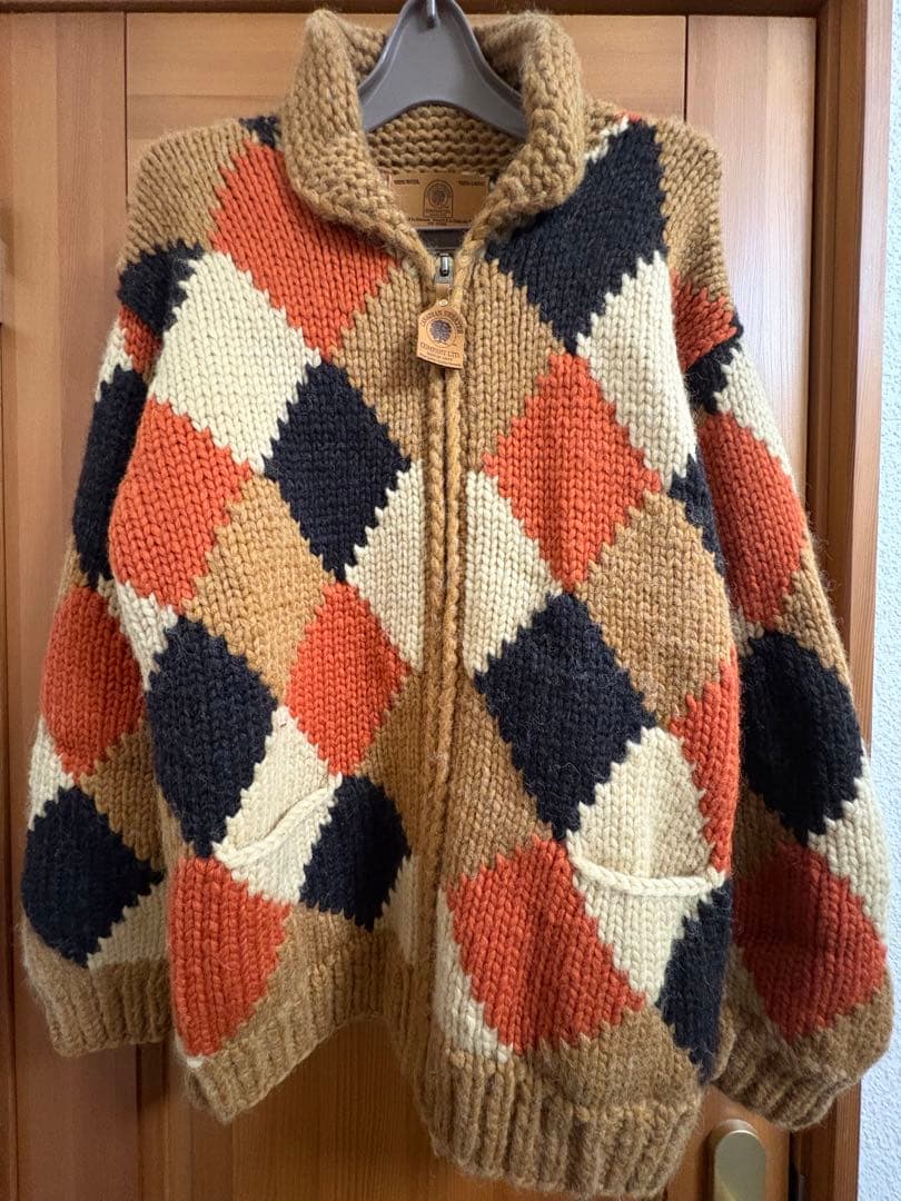 カナダ製　カナディアンセーターカンパニー　カウチンセーター　ニット