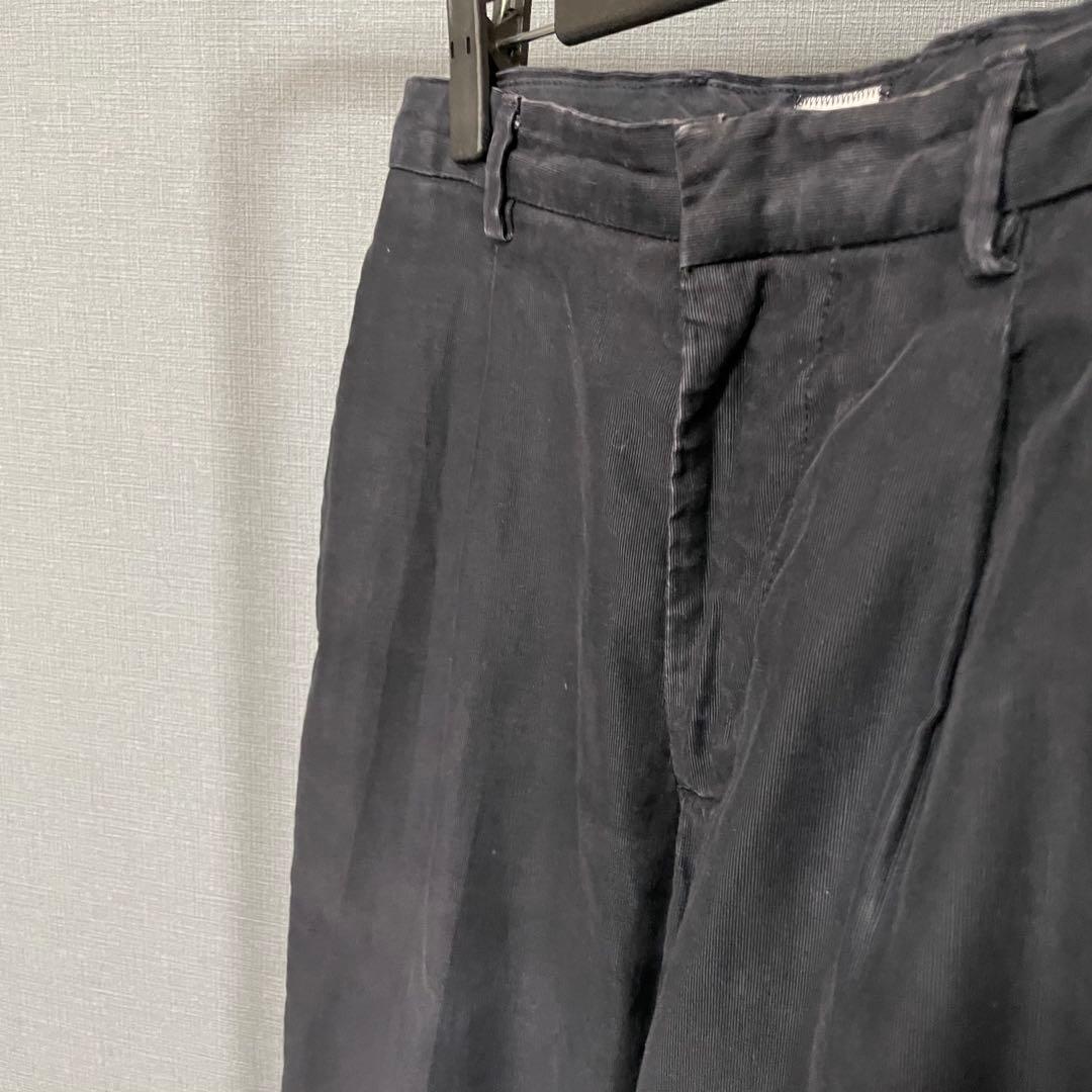 cp company パンツ　モレノフェラーリ　00s フリスコパンツ　ブラック