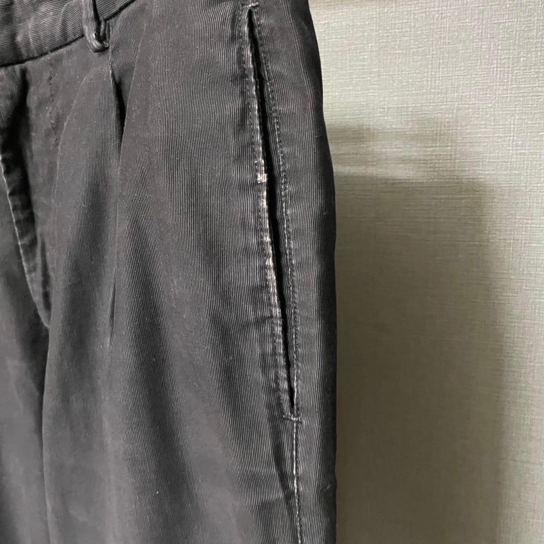 cp company パンツ　モレノフェラーリ　00s フリスコパンツ　ブラック