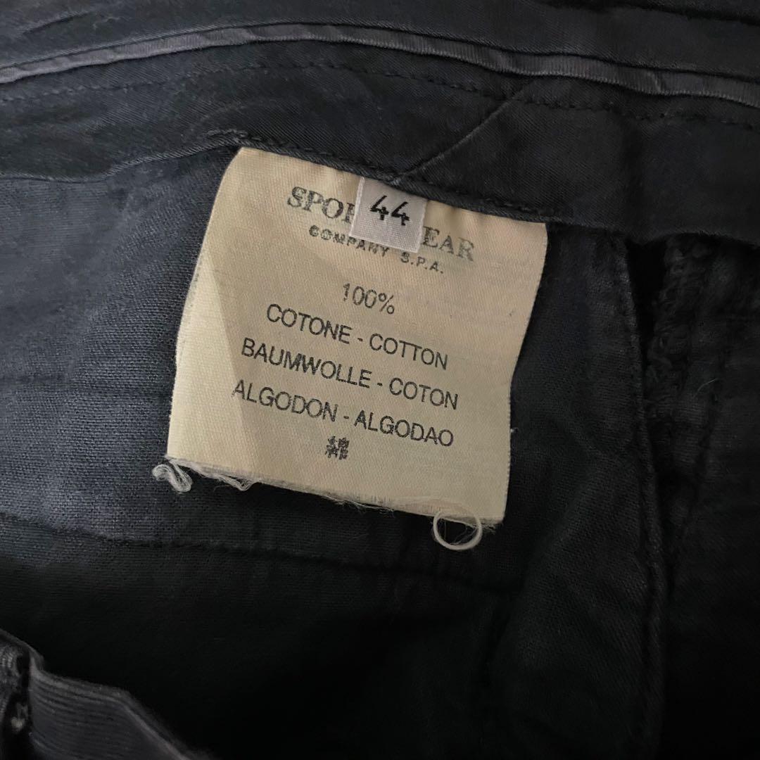 cp company パンツ　モレノフェラーリ　00s フリスコパンツ　ブラック