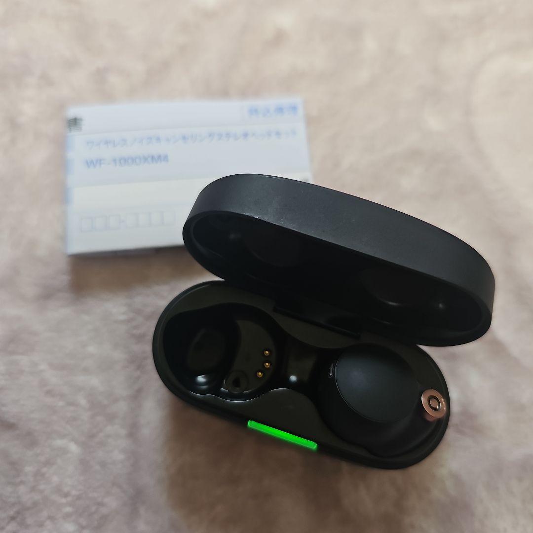 SONY wf-1000XM4 ブラック 充電ケース 右耳