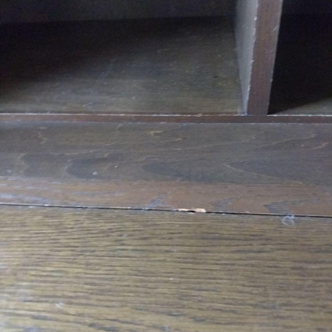 神戸家具　ライティングビューロー 木製机 引き出し付き