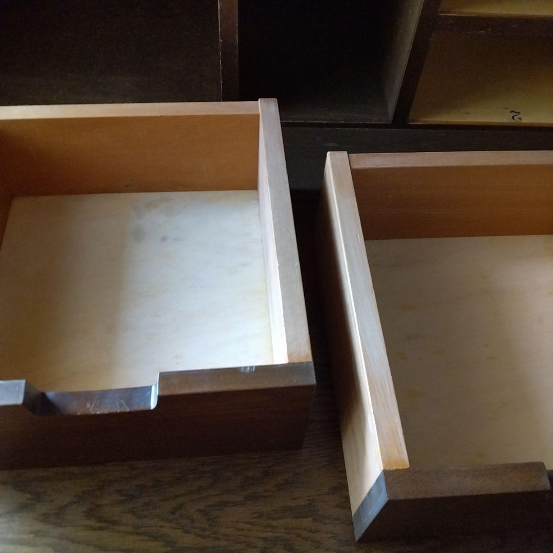 神戸家具　ライティングビューロー 木製机 引き出し付き