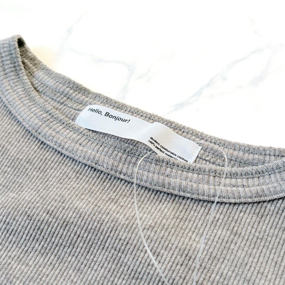 新品 L'Appartement RIB LONGSLEEVE T-SHIRT