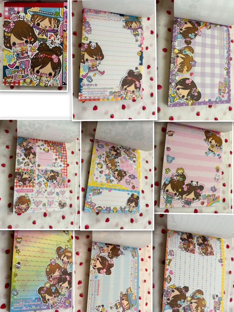 d*7様 メモ帳 プロフィール帳 まとめ売り Aセット