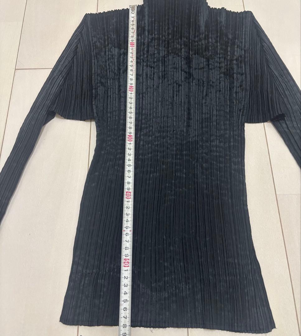 【美品】プリーツプリーズ イッセイミヤケ　トップス　ハイネック