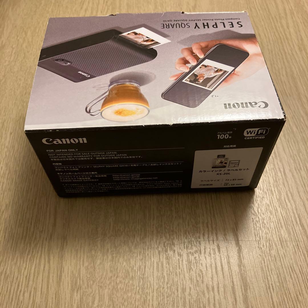 SELPHY SQUARE QX10(BK) ブラック