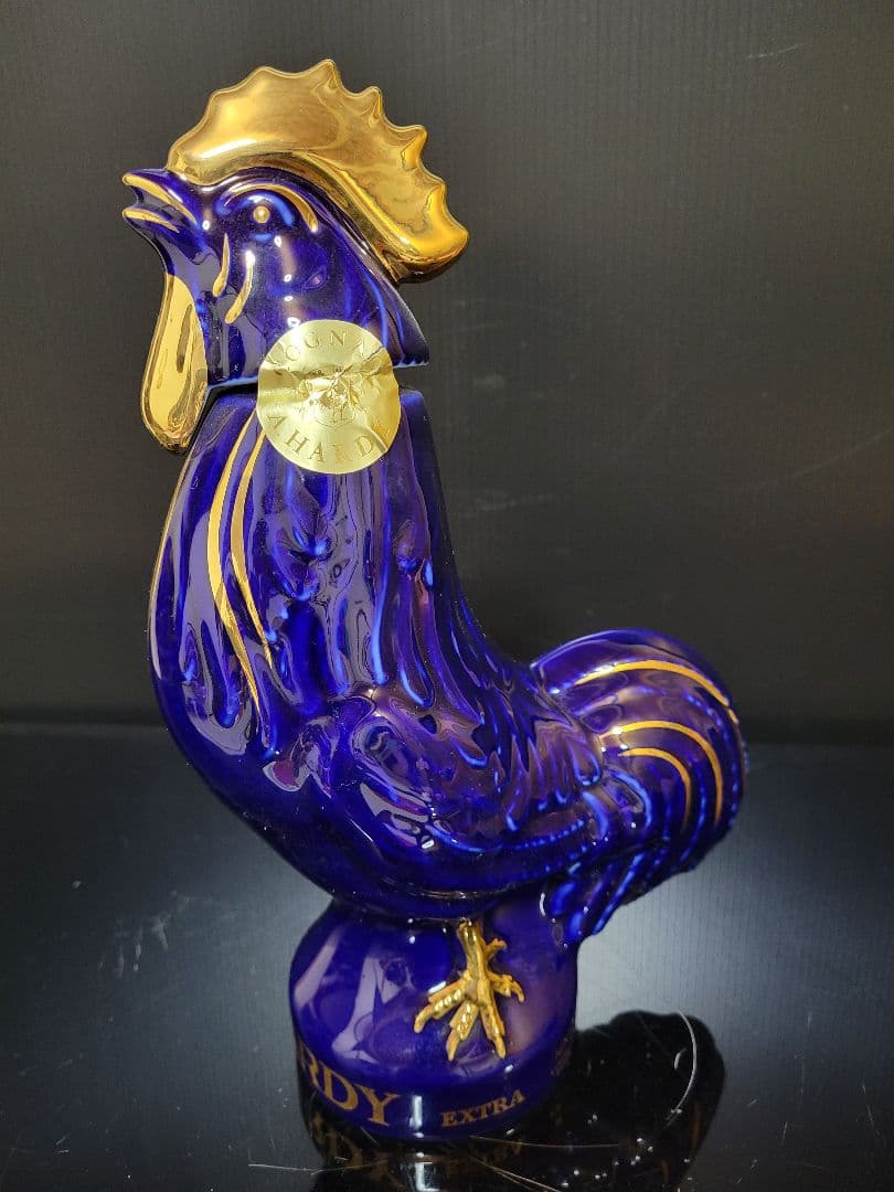 Hardy ハーディー エクストラ リモージュ ルー陶製 青鶏 コニャック古酒