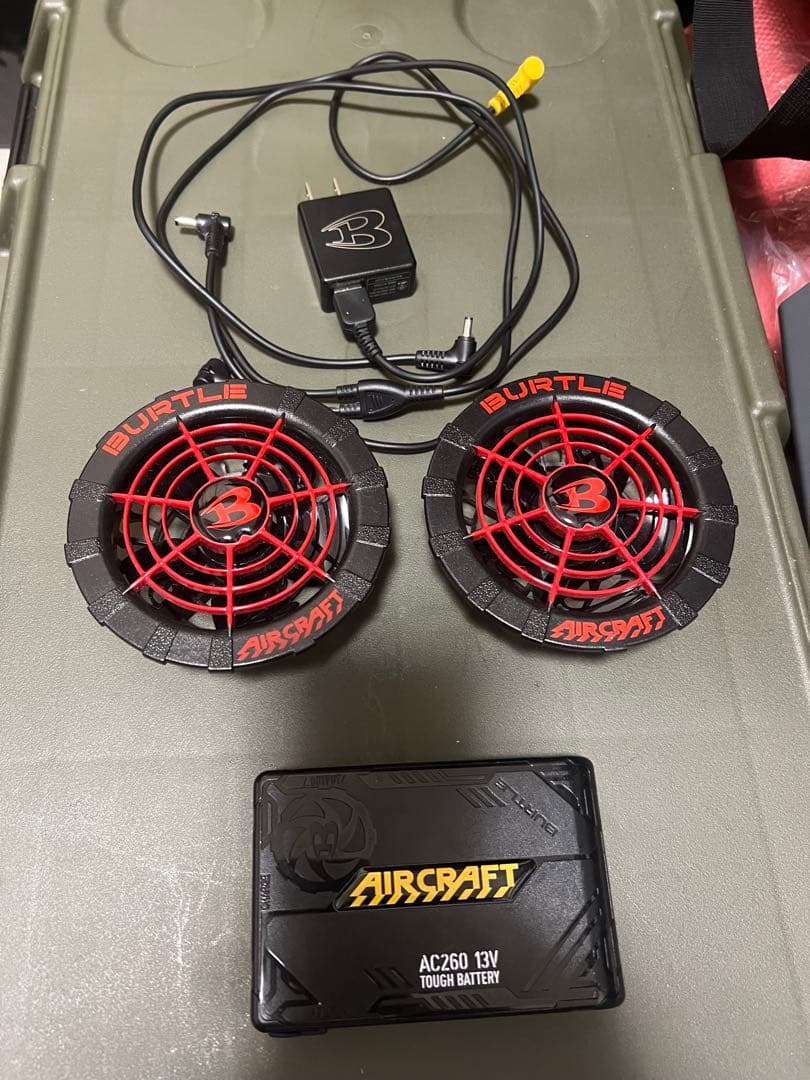 バートル BURTLE AIRCRAFTファンバッテリーセット