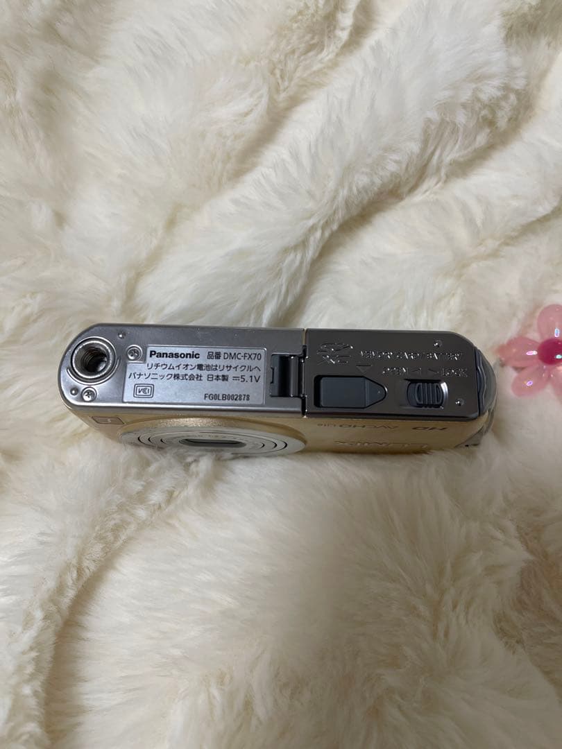 デジタルカメラ Panasonic LUMIX FX DMC-FX70-S