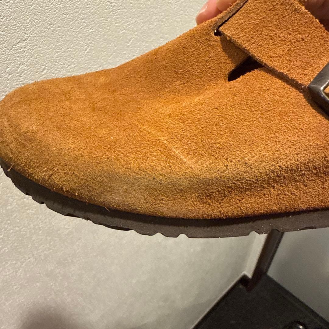 美品　ビルケンシュトック　ボストンスエード