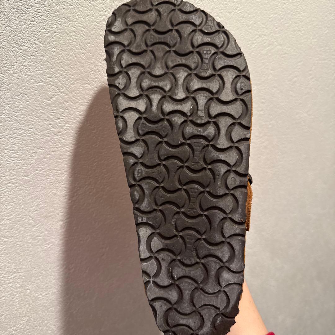 美品　ビルケンシュトック　ボストンスエード