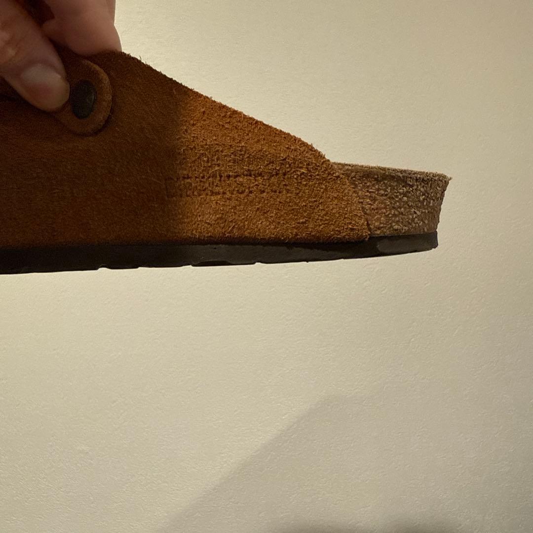 美品　ビルケンシュトック　ボストンスエード
