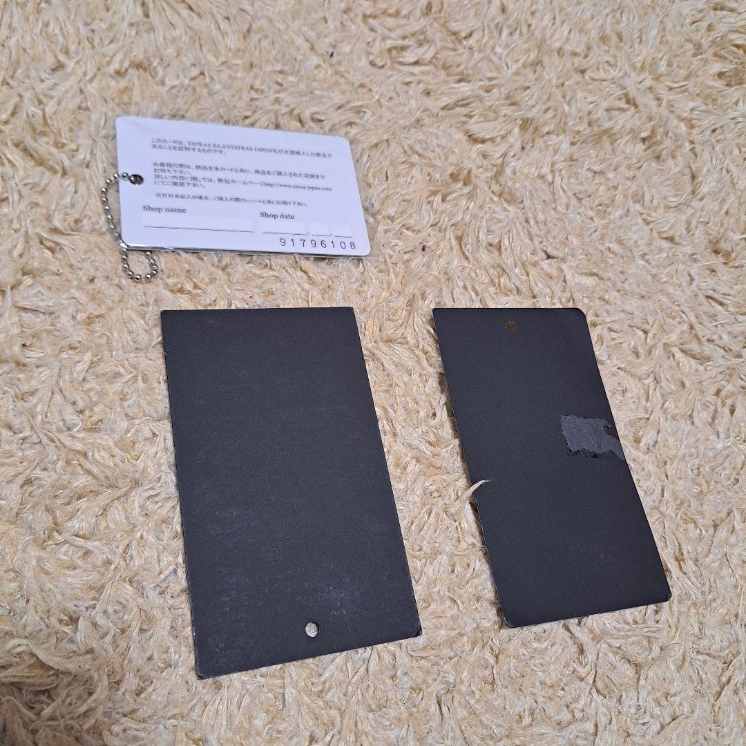 タトラス　ナイロンジャケット　lta9bm4533　ネイビー モッズコート　薄手