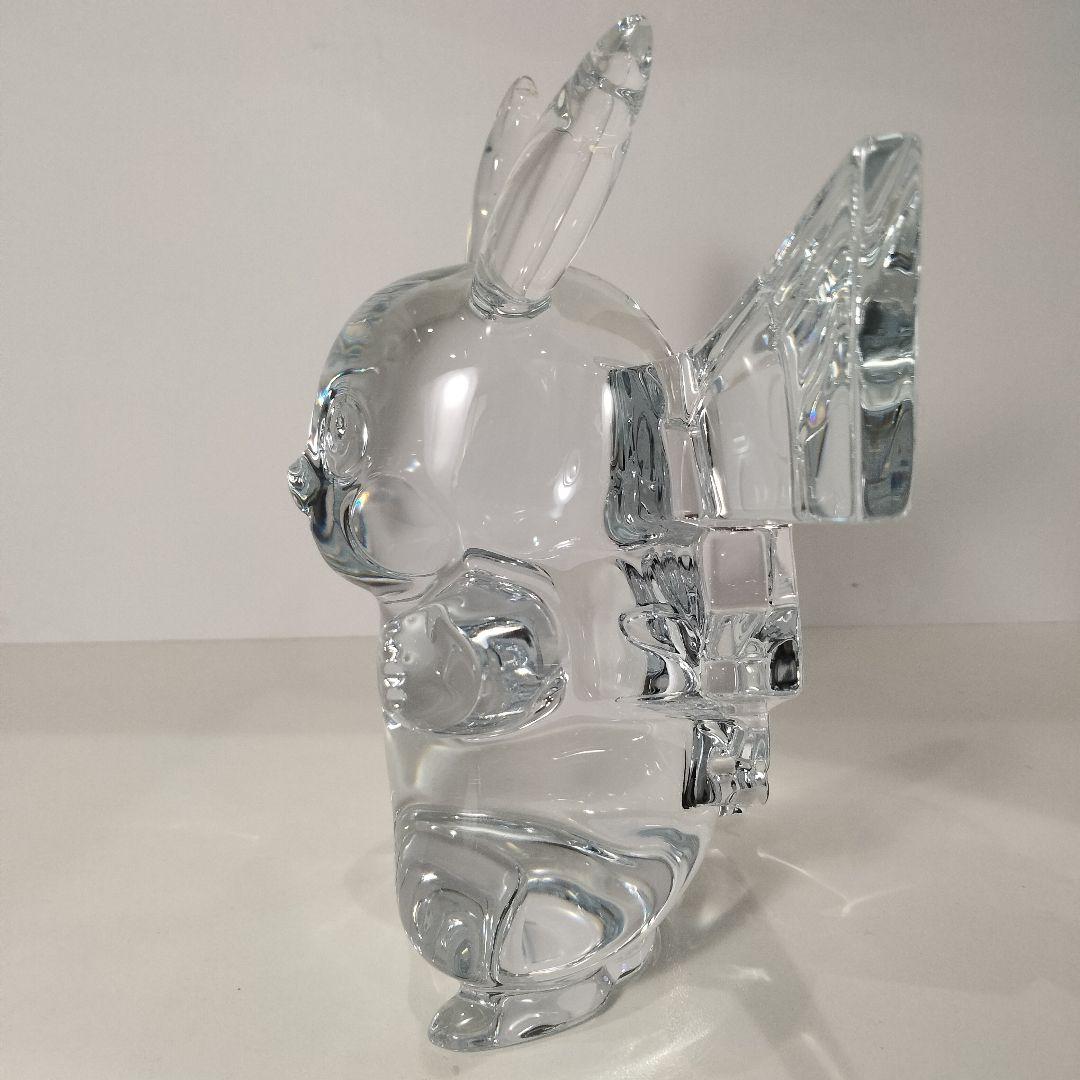 w370 Baccarat バカラ ポケモン ピカチュウ クリスタル 置物　G
