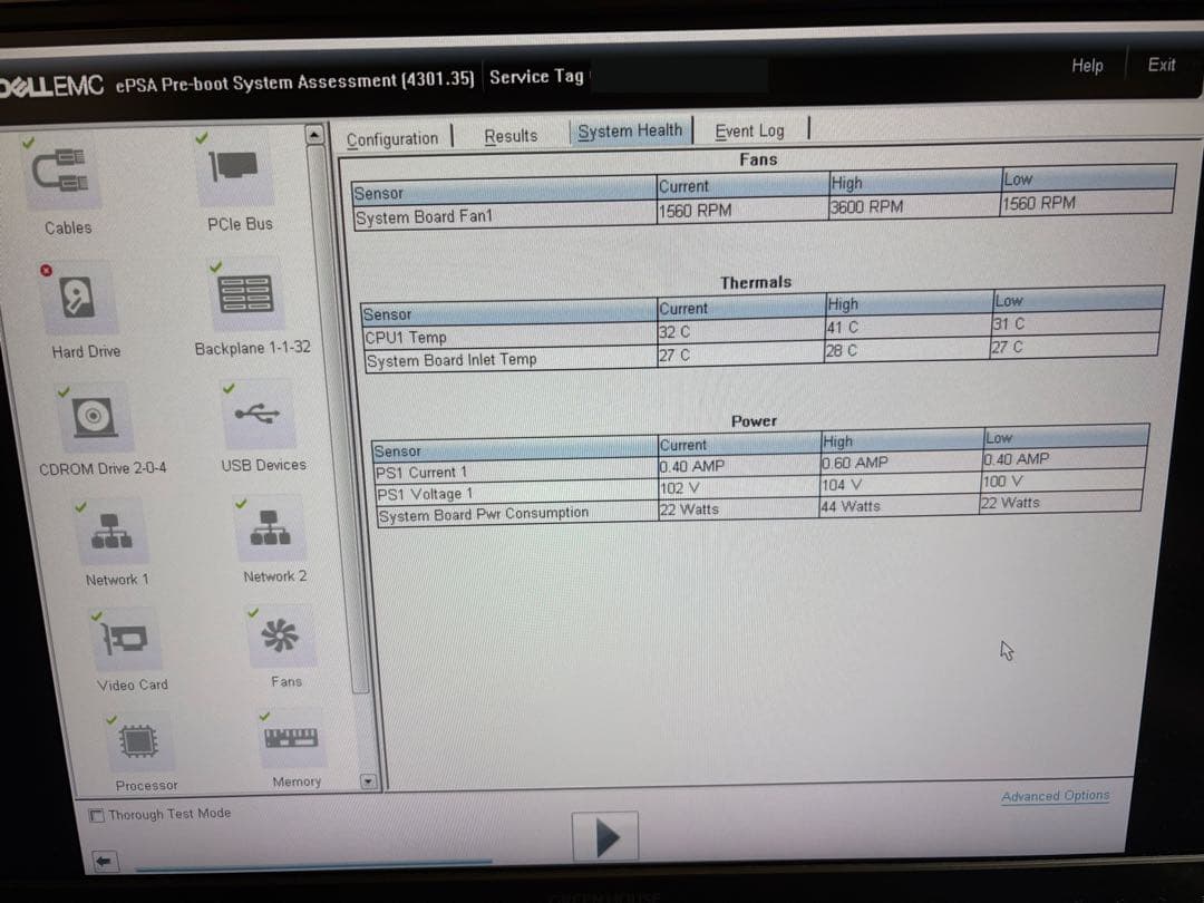 【大幅値下げ】動作品 Dell PowerEdge T340 本体