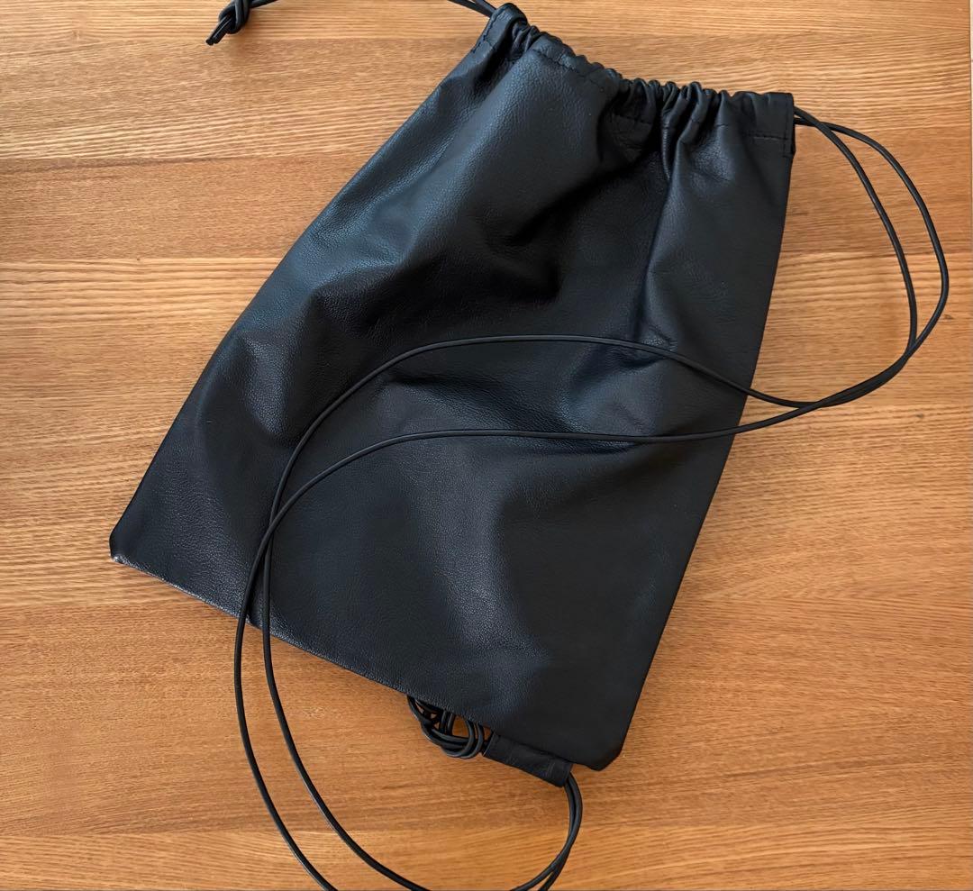 ほぼ日　ケサバッグ　KESABAG レザー　黒