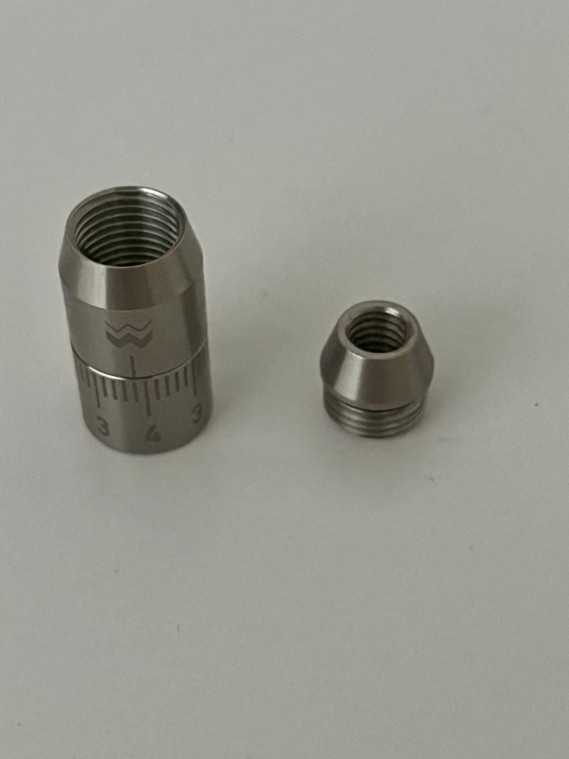 Weberエスプレッソマシン用スチームダイヤル Pavoni用変換アダプター付き