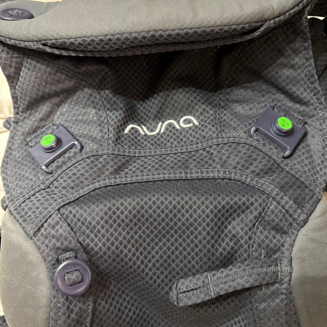 美品 NUNA cudl clik 抱っこ紐 デニム ヌナ カドルクリック
