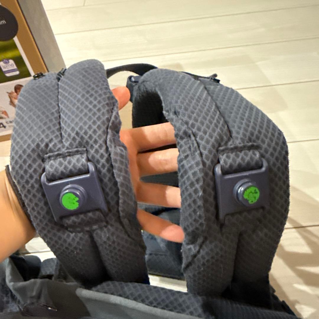 美品 NUNA cudl clik 抱っこ紐 デニム ヌナ カドルクリック