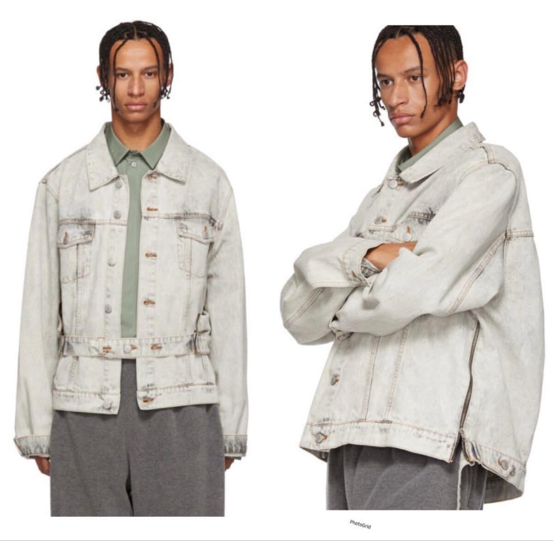 マーティンローズデニムジャケットグレー オーバーサイズ Gジャン