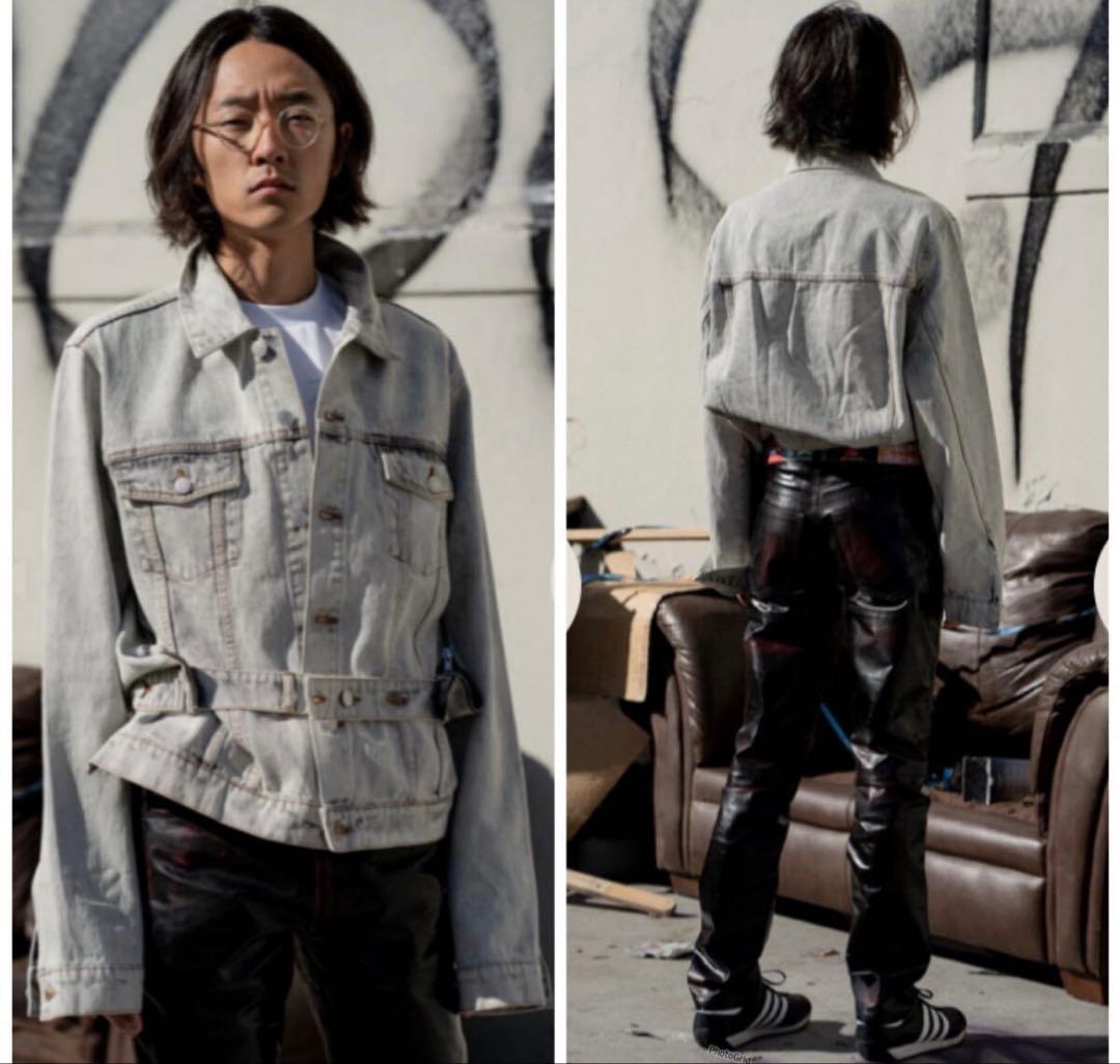 マーティンローズデニムジャケットグレー オーバーサイズ Gジャン