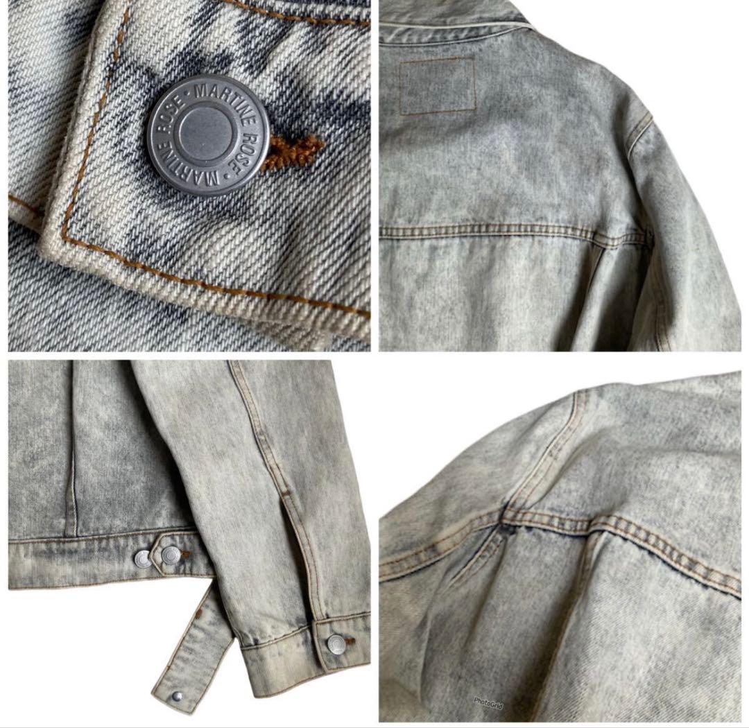 マーティンローズデニムジャケットグレー オーバーサイズ Gジャン
