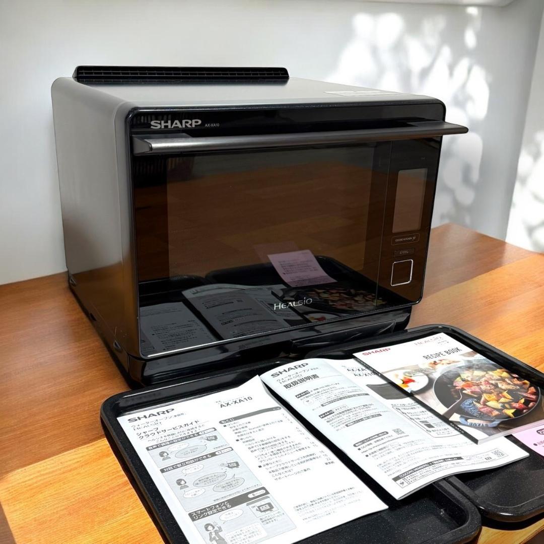 ☆良品 シャープ AX-XA10 B 過熱水蒸気 スチームオーブンレンジ 30L