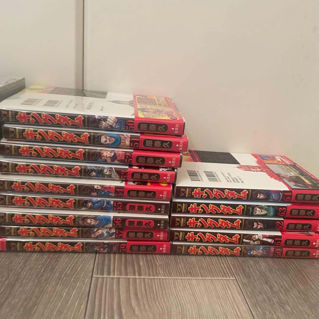 【美品】キングダム1巻〜57、59〜64巻 (おまけで入門の巻セット)