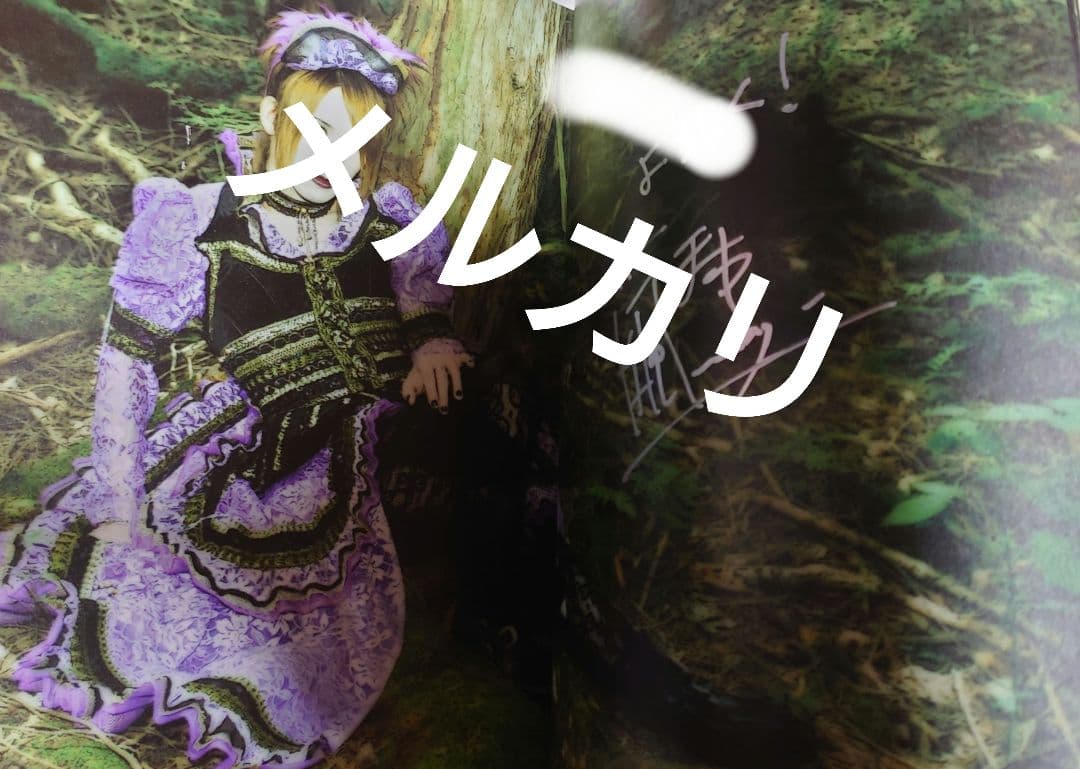 LAREINE パンフレット コメントサイン入り KAMIJO