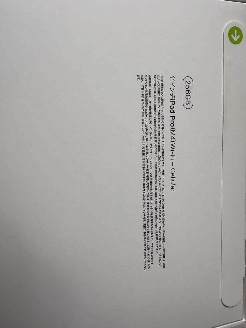 本日限定iPad Pro 11インチ256G Wi-Fi＋Cellularケース