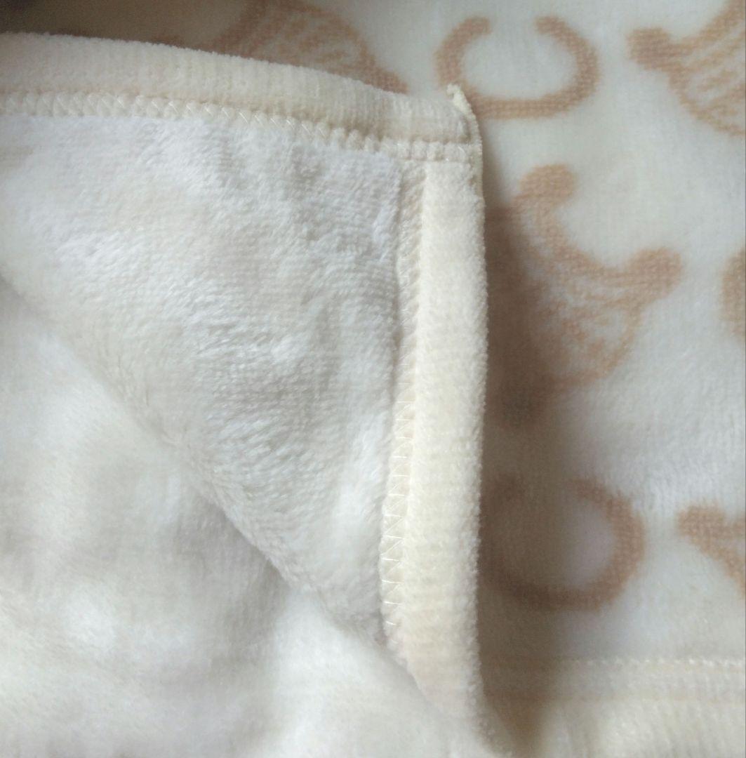 セリーヌ毛布　シール織綿毛布　マカダム　Cロゴ柄　シングル　日本製　西川産業