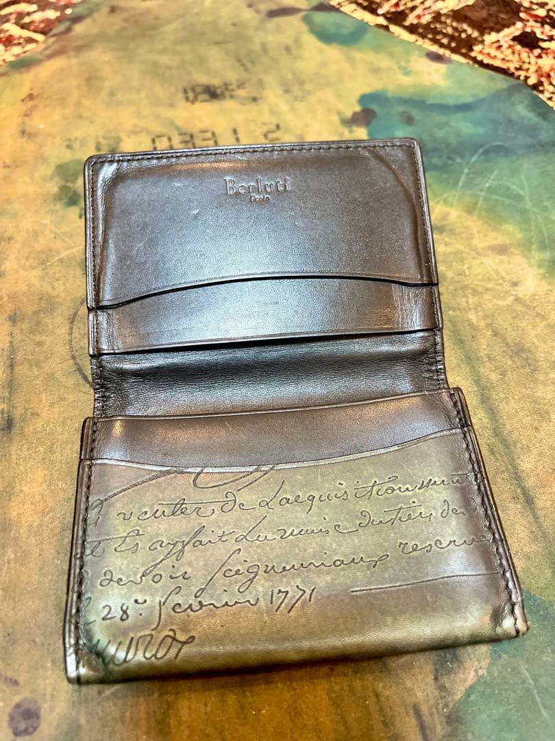 berluti名刺入れ インブイア　ジャンク