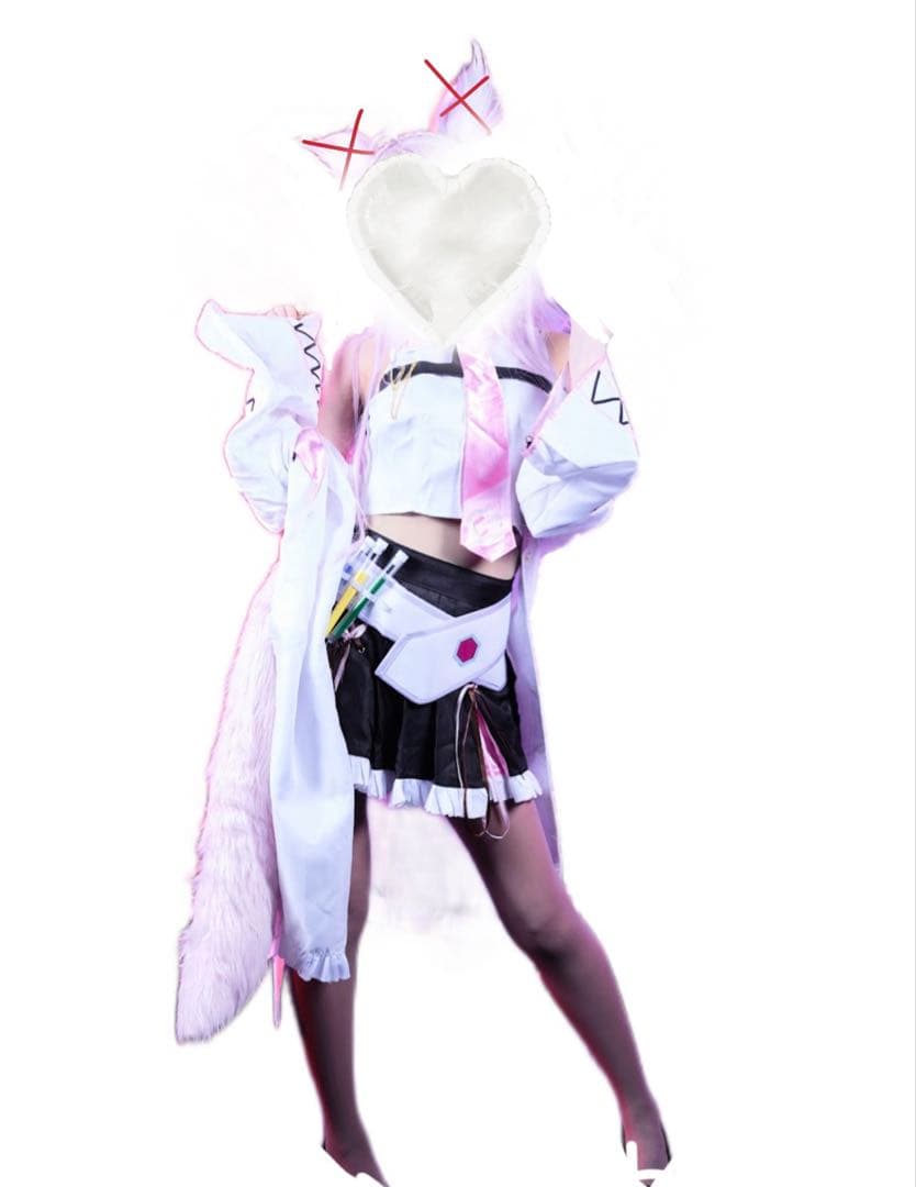 博衣こより コスプレ衣装 ホロライブ しっぽ、耳付き