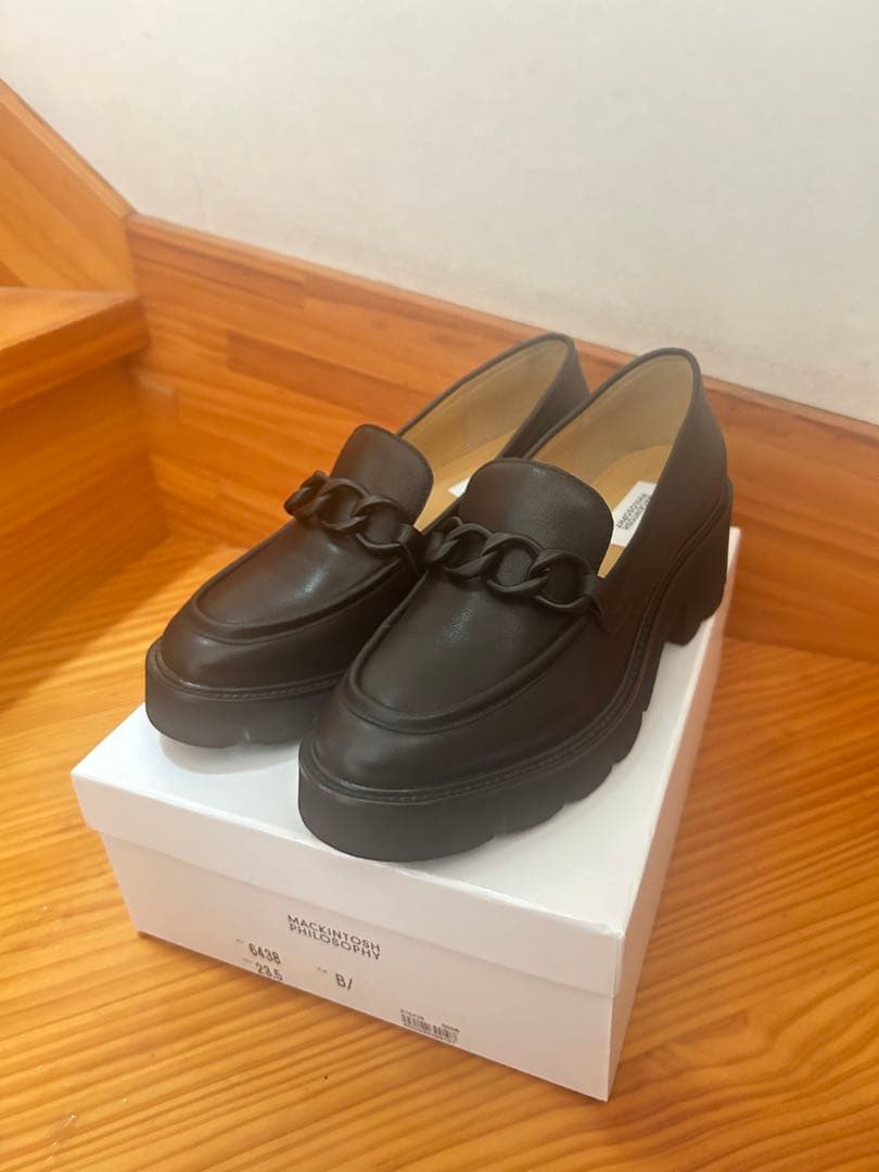 MACINTOSH PHILOSOPHY ブラックローファー 235