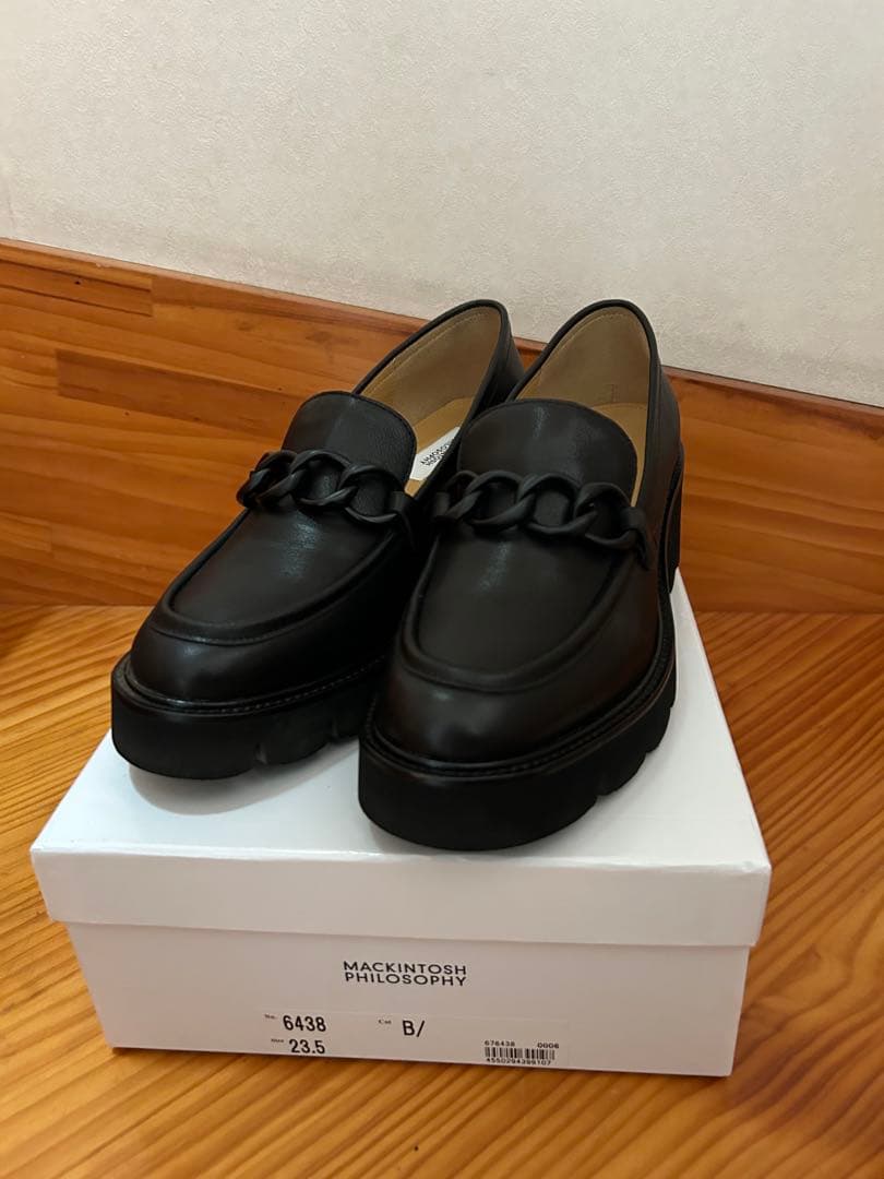 MACINTOSH PHILOSOPHY ブラックローファー 235