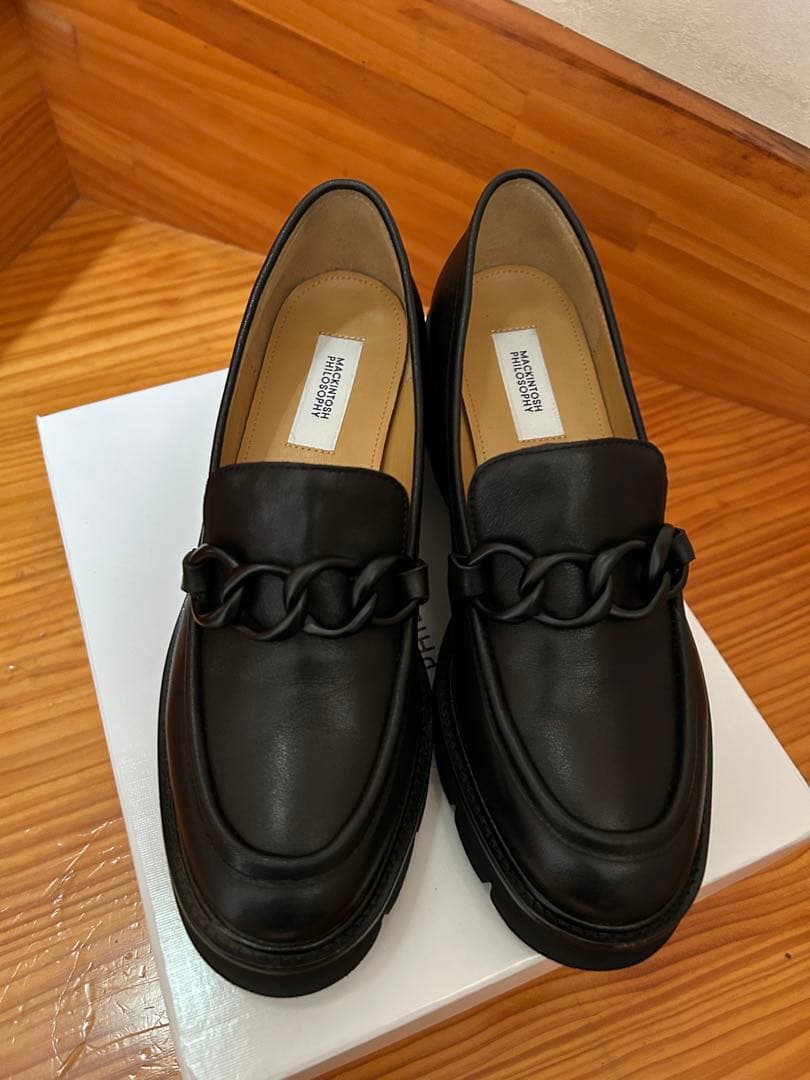 MACINTOSH PHILOSOPHY ブラックローファー 235