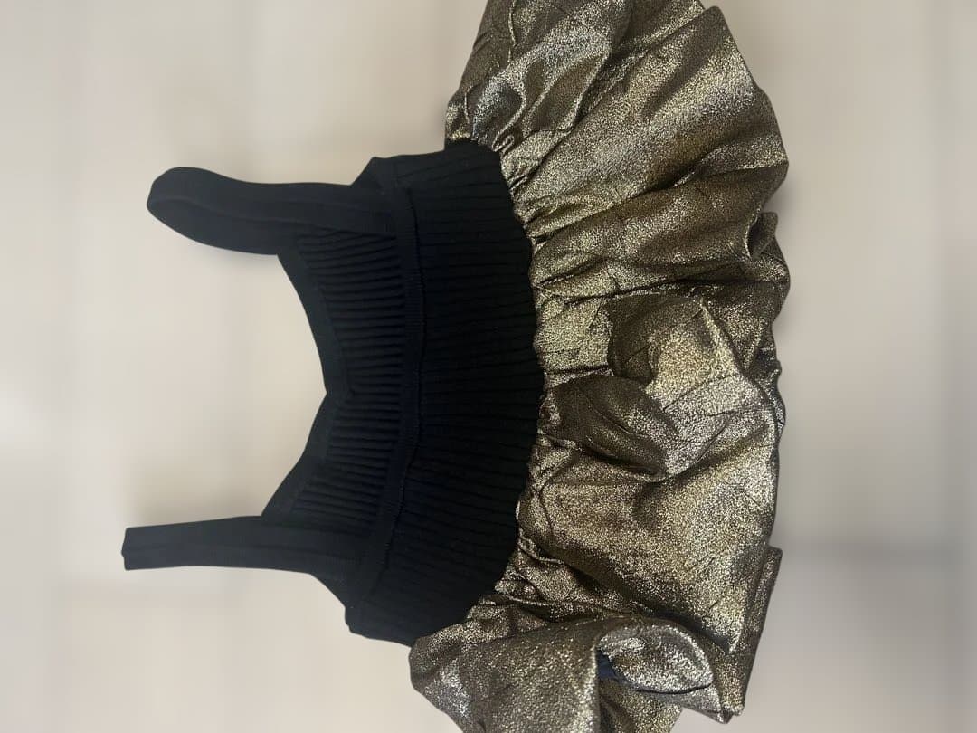 OMMO LLIC BALLON KT BUSTIER ゴールド