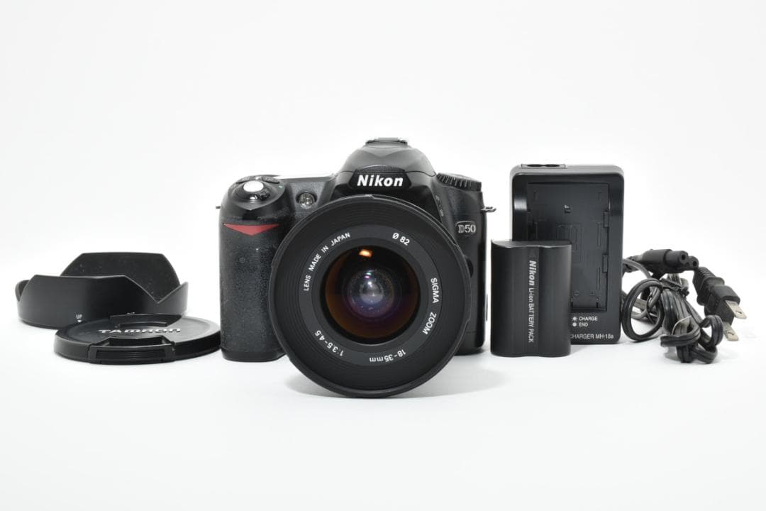 NIKON ニコン D50+シグマ AF18-35mm F3.5-4.5 カメラ