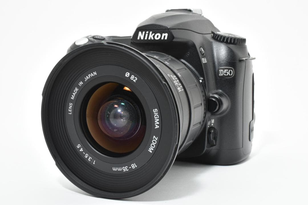 NIKON ニコン D50+シグマ AF18-35mm F3.5-4.5 カメラ