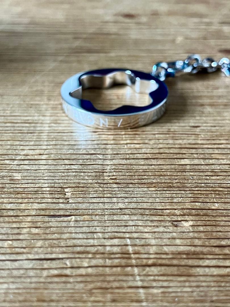 【貴重】MONTBLANC スターリングシルバー925 キーリング 箱付き